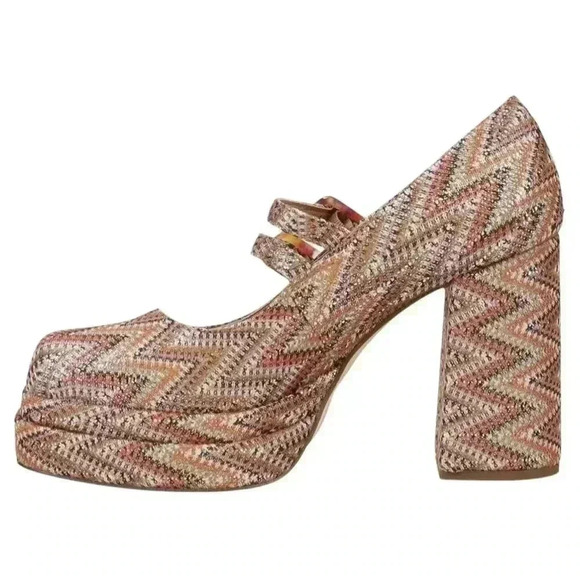 Circus NY by Sam Edelman Women's Pepper Platform Amber Multi Size US 6.5 , 7 - Picture 4 of 7